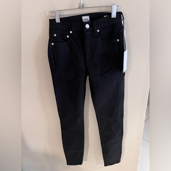 EDWIN 9” Mid Rise Pixie Black Jean NWT Size 24 - Picture 9 of 15